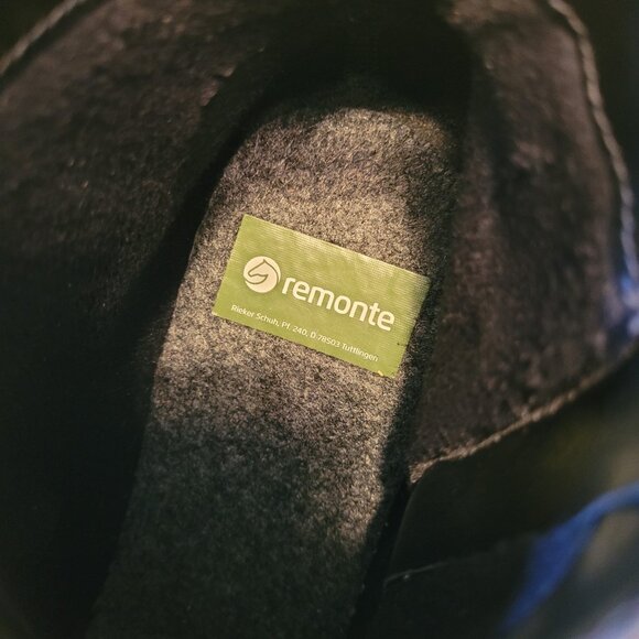 Remonte Rieker Gwyneth Leather Ankle Boots 38 - Picture 10 of 13